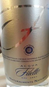 Acqua oligominerale "Filette" delle Sorgenti di Guarcino