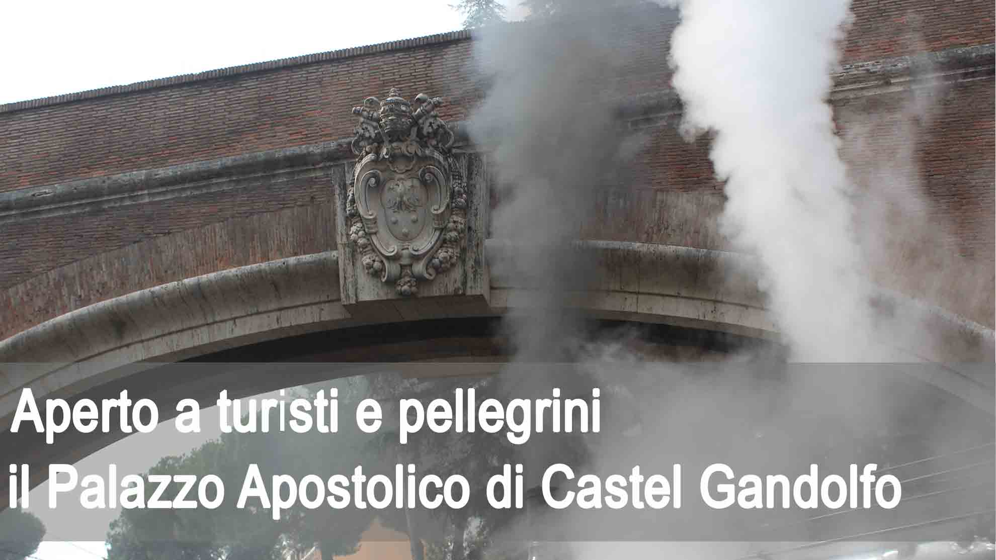 Aperto a turisti e pellegrini il Palazzo Apostolico di Castelgandolfo