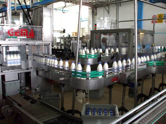 Impianto di confezionamento (Centrale Latte Cesena)