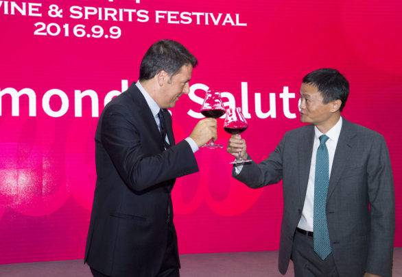 renzi e jack ma