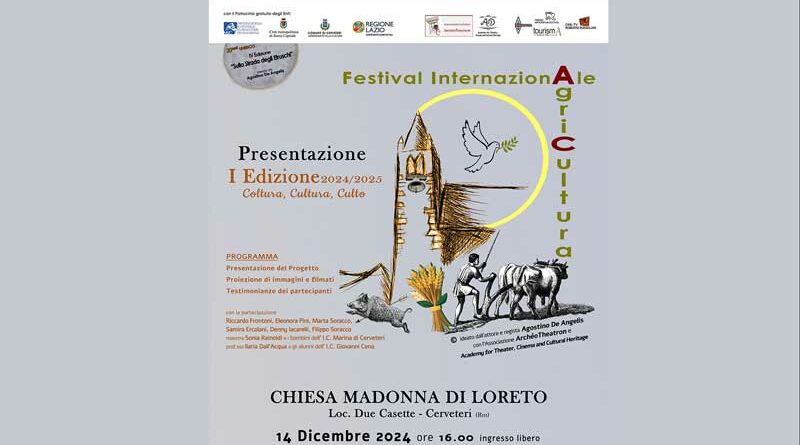 Prima edizione del Festival internazionale dell’AgriCultura