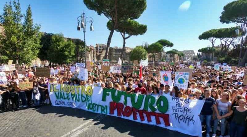 Clima, il 5 dicembre a Roma la manifestazione nazionale
